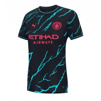 Manchester City John Stones #5 Tretí Ženy futbalový dres 2024-25 Krátky Rukáv